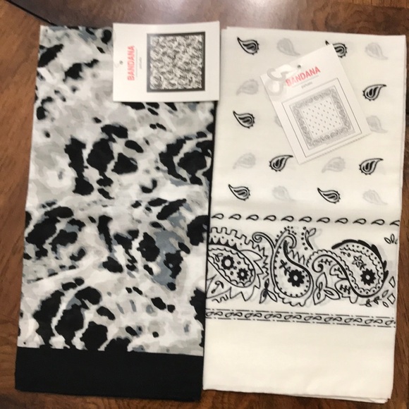 Colorful Patterned Bandana Set - Picture 3 of 5